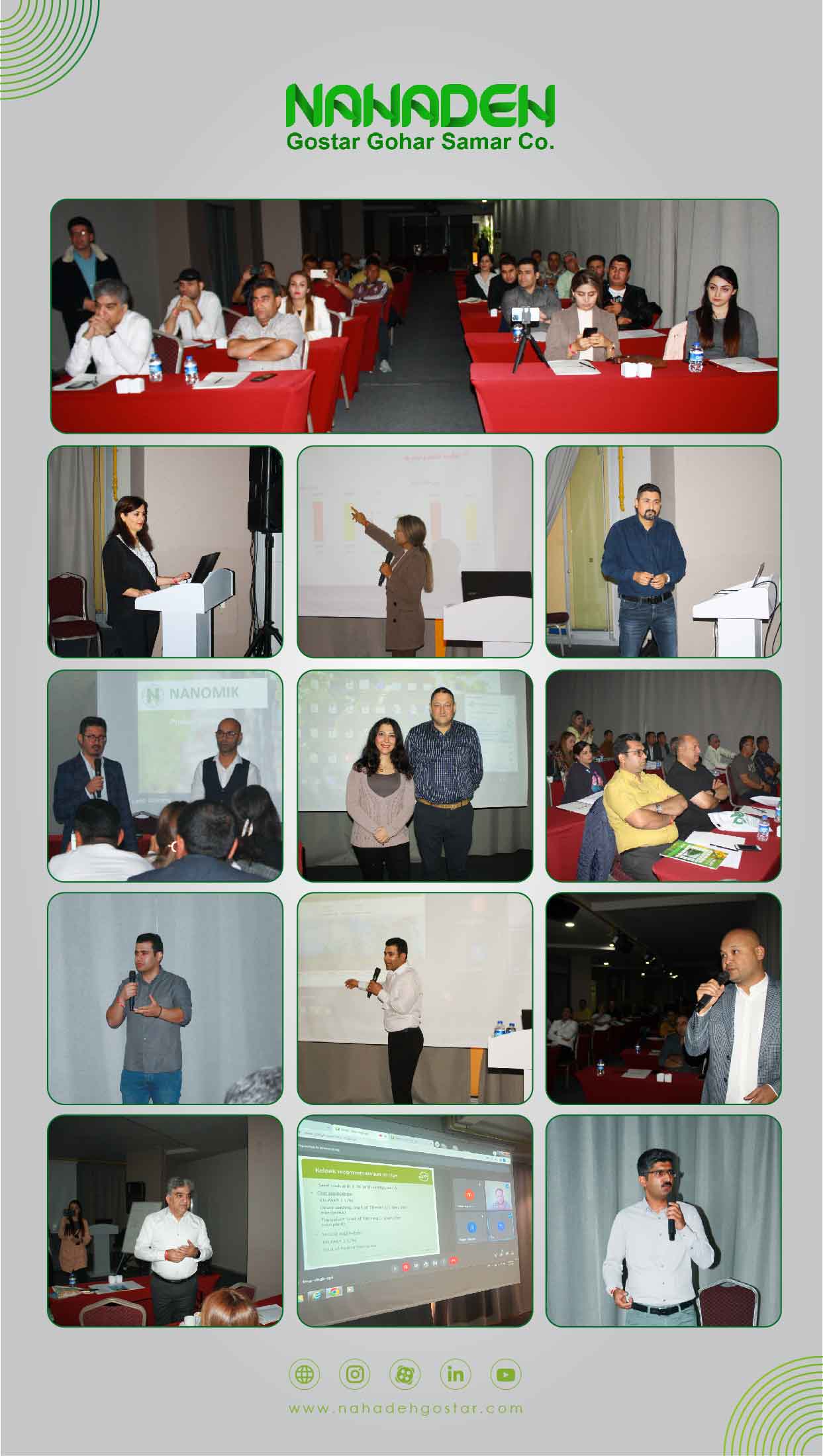 The sixth annual conference for our top customers Nahadeh Gostar Gohar Samar(3)